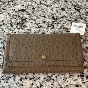 Tan Textured Wallet